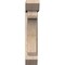 Ekena Millwork Legacy Slat Smooth Bracket w/ Offset Brace, Douglas Fir, 7 1/2"W x 26"D x 38"H BKT0806X26X38LEC06SDF - alternate 2